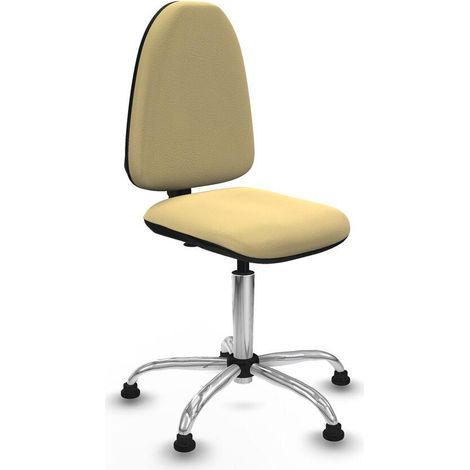 Piqueras y Crespo Aýna Silla de oficina crema ajustable (1/3)
