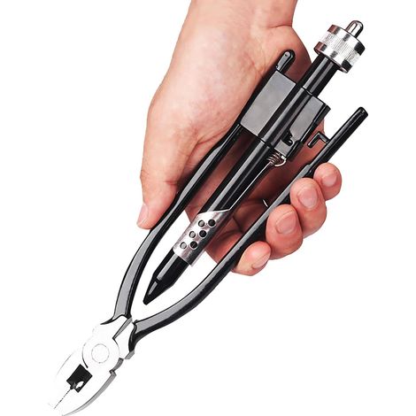 9-inch safety wire clamps,  safety wire brake clamps,  high-carbon steel clamp for automotive and aerospace applications,  with a one-way coiled handle (1/5)