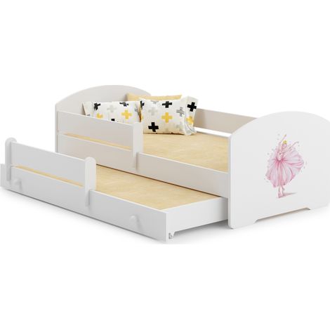 Letto matrimoniale LUK 160x80 Principessa in una corona