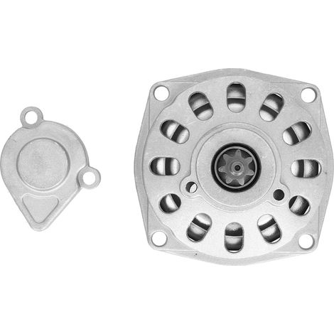 Cloche d'embrayage 7T 72mm pour mini dirt bike pocket 47cc 49cc, pièce de rechange moto (1/5)