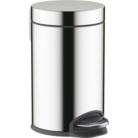 Hansgrohe AddStoris - Abfalleimer 3 l, Soft Close, verchromt 41775000 (1/2)