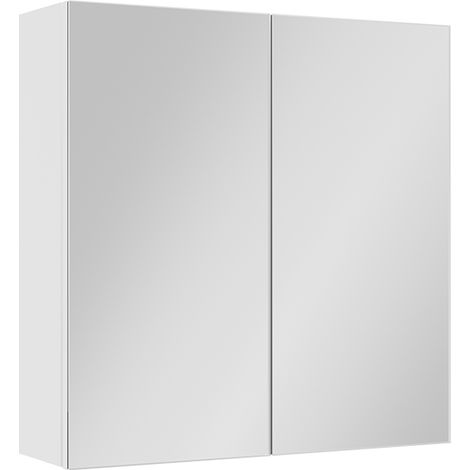 Badspiegelschrank Lavia, Weiß, 60 x 60.2 cm, Vicco (1/5)