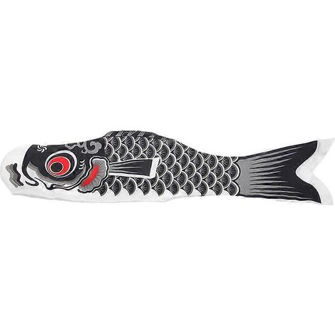70 cm Koi Nobori Karpfen-Flagge, bunte Fischflagge, Wanddekoration zum Aufhängen für den Garten