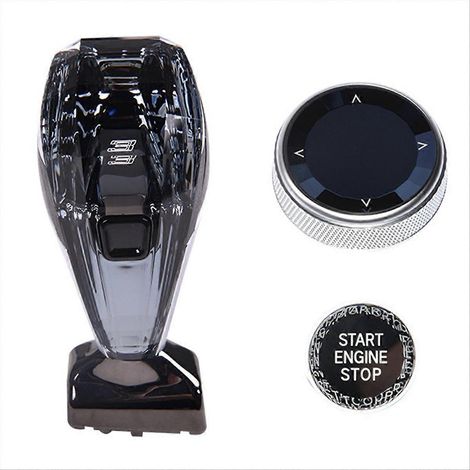 Pommeau de levier de vitesse en cristal pour BMW, A (1/5)