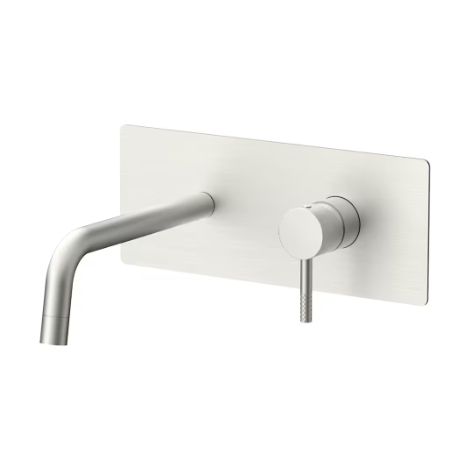 Set esterno Steel Looking per miscelatore incasso lavabo, bocca 178mm. Paffoni serie Jolly JLBOX105ST Steel looking (1/2)