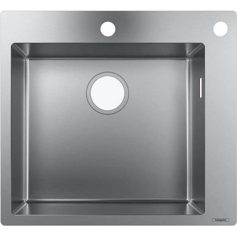 hansgrohe Einbauspüle 450 S712-F450 Edelstahl (1/4)