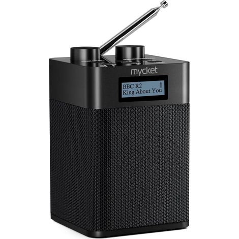 Mycket Dab/Dab+ Radio Numérique et FM, Radio Intégrée Alimentée par Batterie 2200 mAh, Portable (1/5)