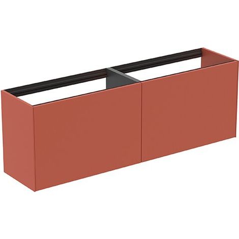 IDEAL STANDARD T3996Y3 Meuble bas WT Conca, 2 tiroirs, (1/2)