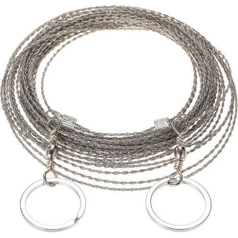 10 Meter langes Outdoor-Drahtsägenkabel, Überlebenskabel für Drahtsägen, Kettensägenseil, Sunny (1/5)