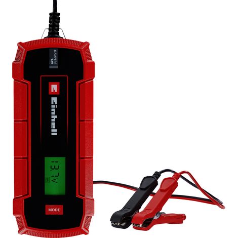 Einhell Batterie-Ladegerät CE-BC 6 M (intelligentes Batterieladegerät mit Mikroprozessorsteuerung für verschiedenste Batterietypen, u.a. Kfz/Krad, max. 6 Ampere Ladestrom) (1/5)