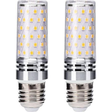 pieces, E27 screw-in LED Edison bulb, 12W warm white 3000K, equivalent to 100W-120W halogen, suitable for table lamps, non-dimmable