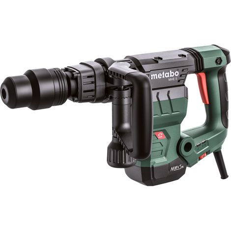 Metabo SDS-max Meißelhammer MHE 5 1100 W Bügelhandgriff + Kunststoffkoffer (1/5)