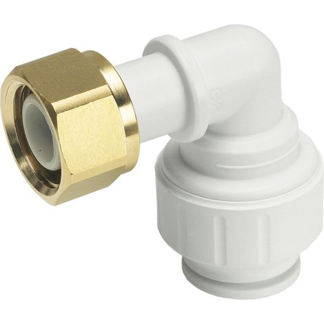 JG Speedfit Aufschraubverbinder Winkel 90° Ø 10 mm x 1/2 Zoll IG - für Speedpex- und Cu-Rohr - DVGW zugelassen