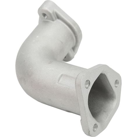 Tube d'admission en aluminium, coude standard pour motoculteur 186F 188F, raccord d'aspiration haute performance (1/5)