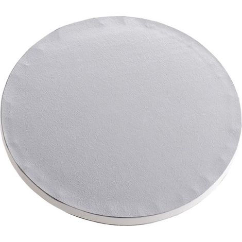 Dekora - Vassoio Torta Rotondo in Cartone Bianco - Diametro 25 cm (1/3)