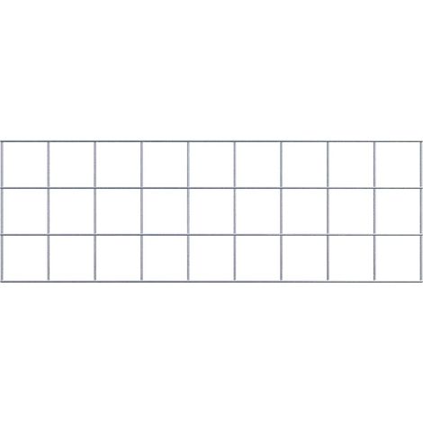 Grille de Gabion à l’unité - Dimensions: 90 cm x 30 cm - mailles de 10 x 10 cm - Made in Germany (1/5)