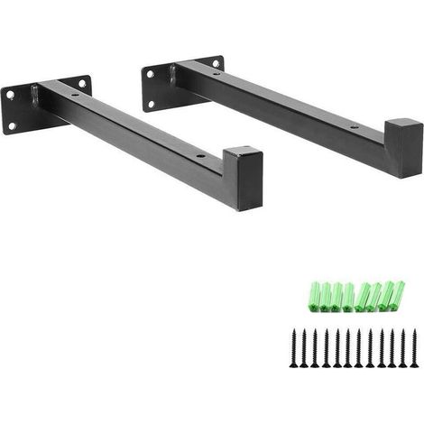 Schwerlast-Regalträger (2 Stück) für Industrie-Dekor (25 cm) - AquaForge