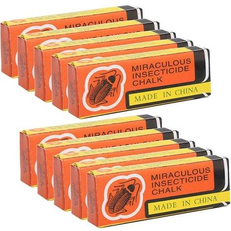 Lot de 10 répulsifs anti-cafards à la craie magique sans poussière pour cafards et fourmis (1/5)