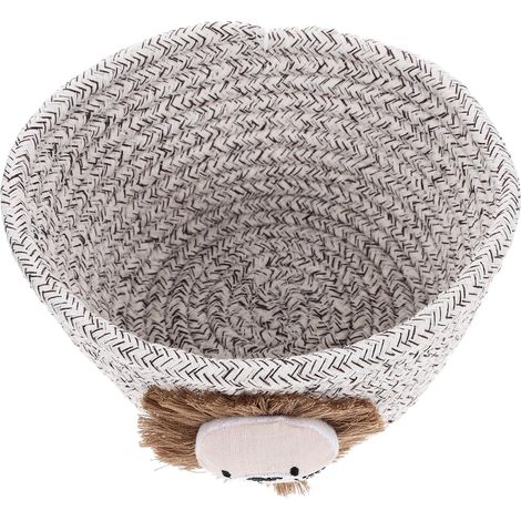 Panier Tressé en Tissu pour Rangement, Panier de Rangement Décoratif et Fonctionnel, Cuisine et Salle de Bain, Dimensions Pratiques et Design Nordique (1/5)