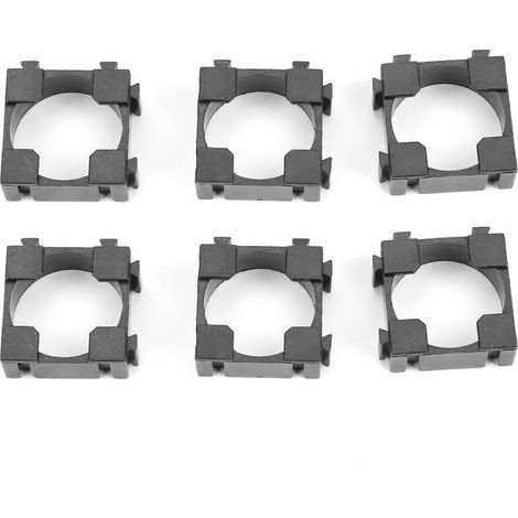 Lot de 100 supports pour batteries cylindriques Li-ion 18650 (1/5)