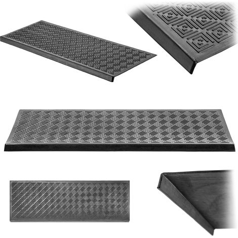 KADAX Fußmatte „Step“ mit griechischem Muster, 25 x 75 cm