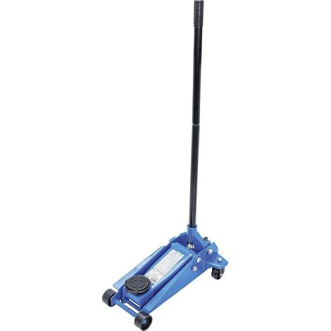 Cric Rouleur Hydraulique 3 t - 62,9 x 39,2 x 22,8 cm - Acier Robuste, Levage Facile et Sécurisé - D-Work (1/5)