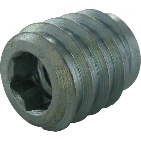 Inserto para atornillar HC8, Allen nº 8, agujero D12mm para tornillos M8, 4 piezas.