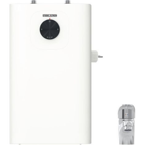 STIEBEL ELTRON Scaldabagno aperto SNU 5 Plus + MAE-W, con rubinetto, 204975