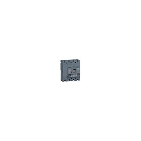 Disjoncteur Boitier Moulé h3+ P250 LSI AB 4 Pôles 4D 160A 25kA HAGER HHT161JA