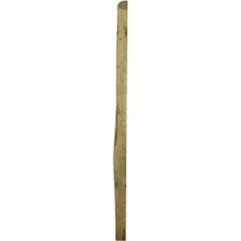Mezzo palo tondo pz.4 per recinzioni e staccionate cm.8x300h in legno di pino impregnato - Salone