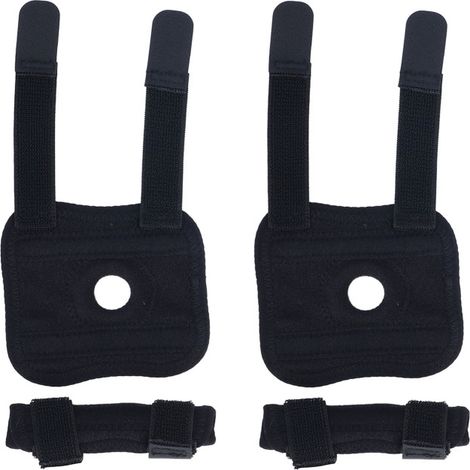 Rodillera ortopédica para perros, mejora la recuperación, cierre suave de velcro, soporte para la articulación de la pata del perro, cuidado de heridas, L: 12 x 23,5 cm / 4,7 x 9,3 pulgadas