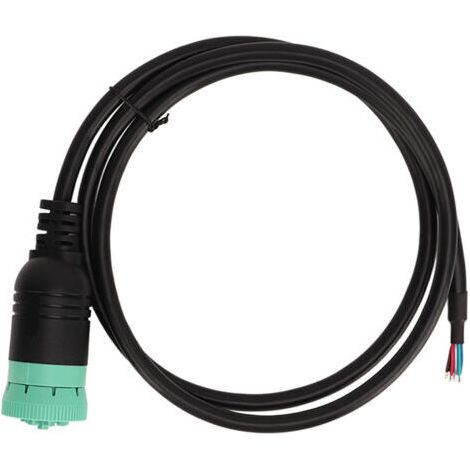 Connecteur d'extension femelle 9 broches TYPE 2 J1939 pour câble de diagnostic à fiche ouverte, outil automobile