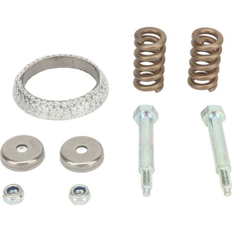 Kit de reparación y fijación del tubo de escape 179774 – sistema de conexión compatible con Citroën C2 y C3, fabricado en acero inoxidable. (1/5)