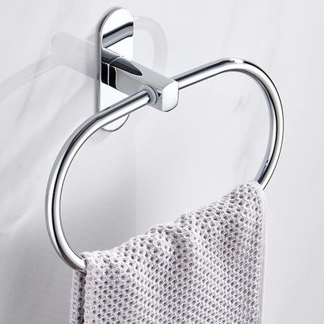 CCYKXA Strong adhesive towel rack for bathroom, no drilling required, stainless steel