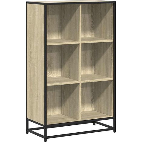 Maison Exclusive - Libreria Rovere Sonoma 65,5x33x107,5 cm in Legno Multistrato