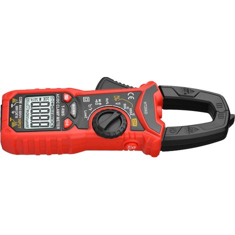 Digitales AC 600A Zangenmultimeter zur Messung von Strom, Spannung, Temperatur und Kapazität (NCV) (1/5)