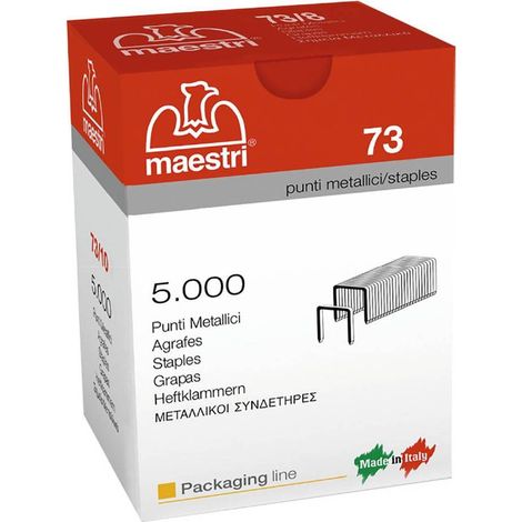 PUNTI PER CUCITRICE SCATOLE M. 73/12