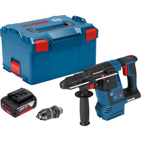 Bosch GBH 18V-26 F Professional Marteau perforateur sans fil 18 V 2,6 J SDS plus Brushless + 1x batterie 5,0 Ah + L-Boxx - sans chargeur (1/5)
