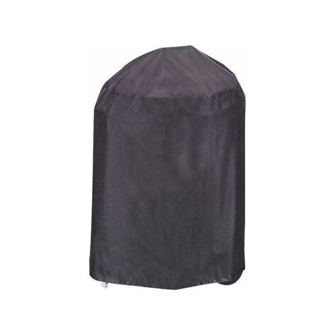 Housse de barbecue rond 66 cm – Toile Oxford polyester 220g/m2 – Anti UV, imperméable, déperlant – Cordon et œillets de fixation (1/2)
