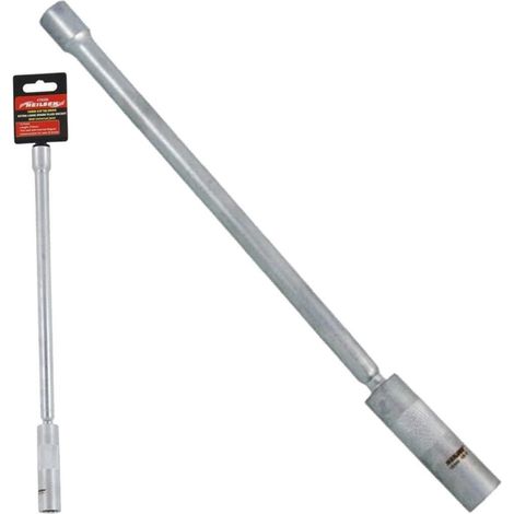 Neilsen 3/8" 14mm Swivel Extra Long Spark Plug Deep Square Metric Socket 250mm (1/2)