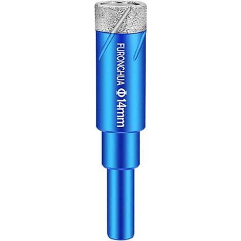Diamant-Lochsäge für Fliesen, Marmor, Glas und Keramik. Bohrer: 14 mm (1/5)