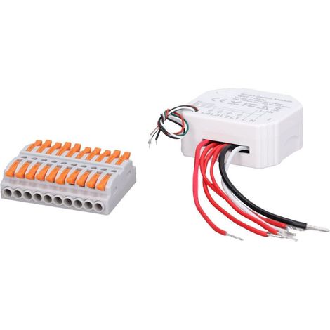 Mini Interrupteur d'éclairage Intelligent WiFi, 90‑250V -10℃ +40℃ Module d'interrupteur d'éclairage Intelligent Contrôle du Son Multifonctionnel Éclairage Rapide avec connecteur pour (1/5)