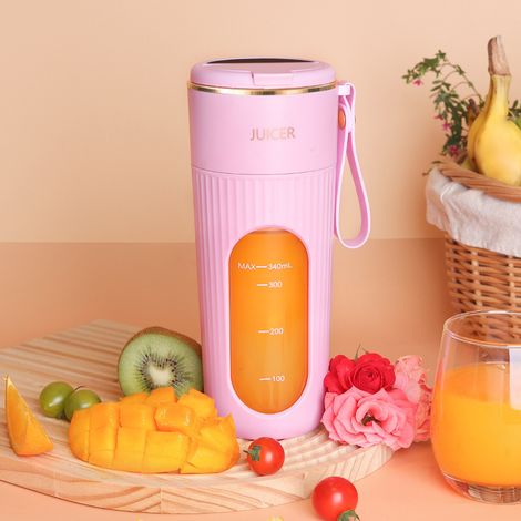 Mixeur cuisine portable rose rechargeable multifonction fruits l… (1/5)