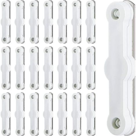 Abcrital – Aimants permanents pour moustiquaires – Lot de 22 bandes magnétiques autocollantes – Installation facile sans outils – Résistants à la rouille