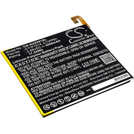 NX - Batterie tablette compatible Asus 3.85V 4550mAh - 0B200-01970000C11P1514C (1/2)