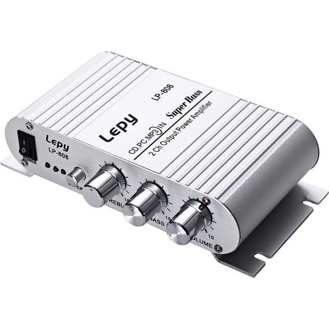 LP-808 80812V Mini Amplifier, available on eBay and AliExpress - White (1/4)