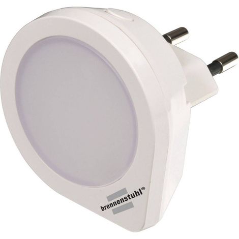 Lampada notturna a LED NL 01 QD bianca con sensore crepuscolare