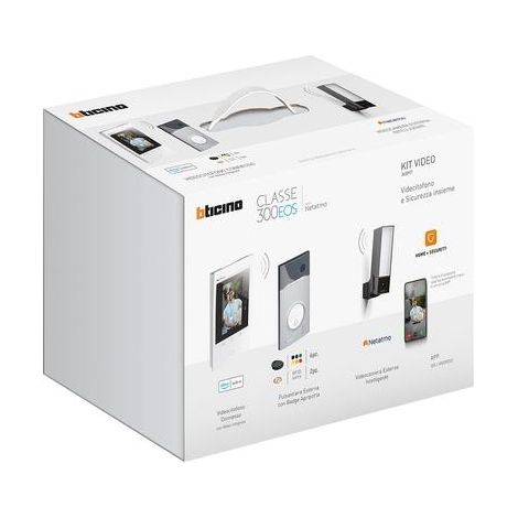 Kit Video Vivavoce Monofamiliare Linea3000 Classe 300Eos (Bticino Cod. 363917) (1/2)