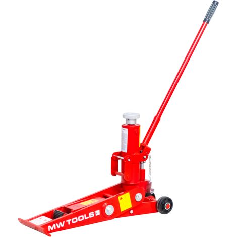 Cric hydraulique pour chariot élévateur 4 tonnes - Extra bas 65 mm - Pompe double vitesse - Usage professionnel intensif MW Tools HKH04 (1/5)