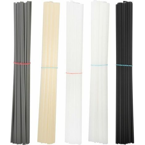 100 bacchette per saldatura in plastica ABS/PP/PVC/PE per paraurti auto, pistola per saldatura plastica/pistola ad aria calda (1/4)